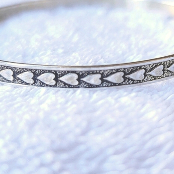 Sterling Silver Bangle - Picture 2 of 5